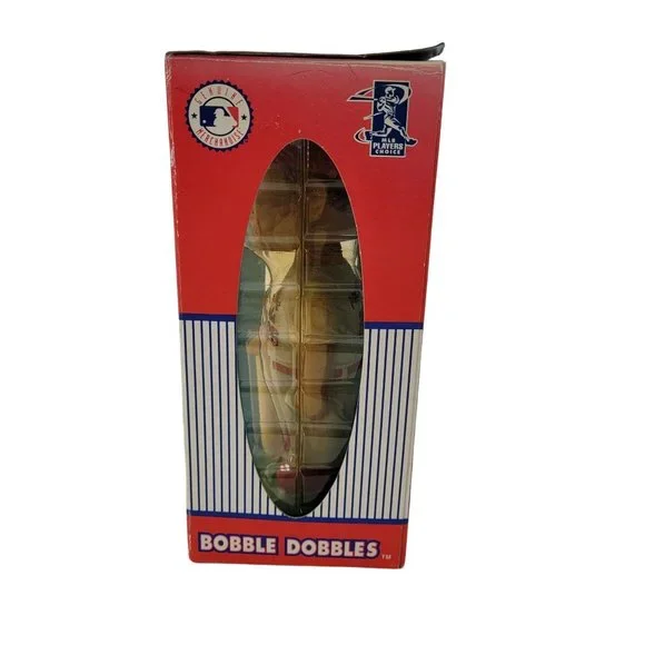 Vintage Mark McGwire Cardinals Hand Painted Bobble Head Bobble Dobble w/ Box - Picture 12 of 14